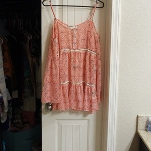 Adorable cold shoulder top